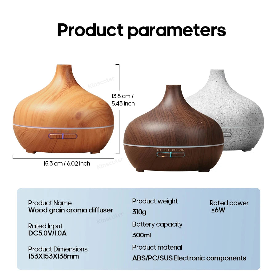 Wood Grain Aroma Diffuser